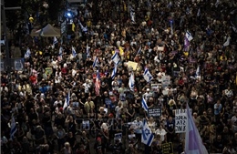 Israel: Tiếp diễn làn sóng biểu tình yêu cầu chính phủ tiến tới thỏa thuận với Hamas