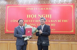 Ông Lê Minh Ngân giữ chức Phó Bí thư Thường trực Tỉnh ủy Lai Châu