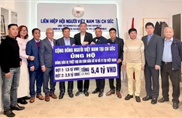 Cộng đồng người Việt tại Séc chung tay hỗ trợ đồng bào vùng bão ở quê nhà