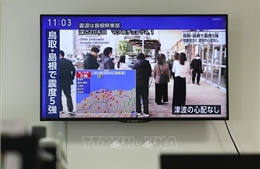 Động đất mạnh tại Nhật Bản khiến nhiều người bị thương