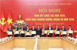 Hội nghị triển khai nhiệm vụ năm 2026 của Ban Chấp hành Đảng bộ Chính phủ