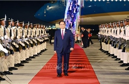 Thủ tướng Phạm Minh Chính tới Kuala Lumpur bắt đầu chuyến công tác dự Hội nghị cấp cao ASEAN lần thứ 47