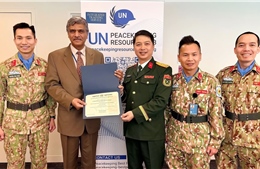 Khẳng định vị thế và năng lực Việt Nam trong hoạt động gìn giữ hòa bình LHQ