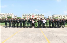 Huấn luyện tân binh cảnh sát đảm bảo yêu cầu, nhiệm vụ