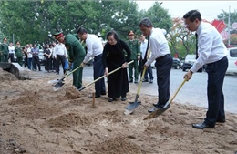 Khai quật mộ liệt sĩ tập thể tại đường Trường Chinh, phường Kon Tum và phường Đăk Cấm, tỉnh Quảng Ngãi