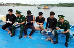 Xử phạt ngư dân do vi phạm trong lĩnh vực thủy sản