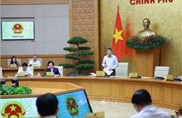 Thủ tướng Lê Minh Hưng chủ trì Phiên họp Chính phủ chuyên đề về xây dựng pháp luật 