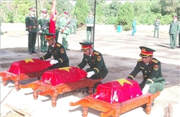 Lễ viếng, truy điệu và an táng các hài cốt liệt sĩ tại Quảng Trị