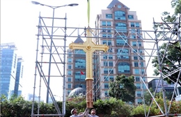 Hoàn thành một trong những hạng mục quan trọng nhất của dự án trùng tu Nhà thờ Chính tòa Đức Bà Sài Gòn