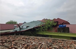 Thanh Hóa khẩn trương thống kê, khắc phục thiệt hại do mưa đá, dông lốc