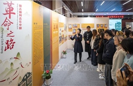 Triển lãm chuyên đề 'Đường cách mạng - Đồng chí Hồ Chí Minh ở Trung Quốc' 