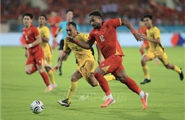  Việt Nam giành chiến thắng 2 - 0 trước Malaysia 