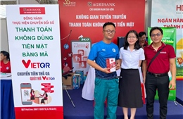 Agribank Chi nhánh Nam Sài Gòn hưởng ứng ngày Chuyển đổi số quốc gia