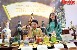Ấn tượng với không gian thưởng thức trà tại Đại lễ Vesak