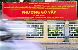 Nhiều phường mới TP Hồ Chí Minh đã gắn bảng tên, sẵn sàng vận hành