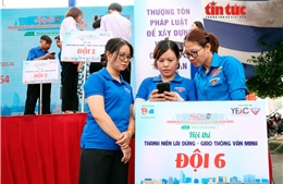 Lan tỏa thông điệp an toàn giao thông đến các thanh niên công nhân