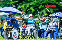 Sôi nổi bộ môn bắn cung tại giải Thể thao người khuyết tật toàn quốc 2025