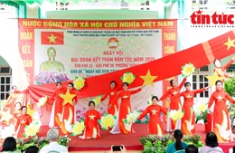 Sôi nổi Ngày hội Đại đoàn kết toàn dân tộc tại TP Hồ Chí Minh