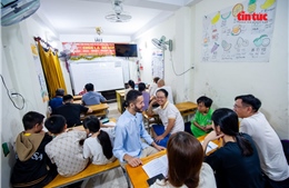 Ấm áp những lớp học ngoại ngữ ‘0 đồng’ tại TP Hồ Chí Minh