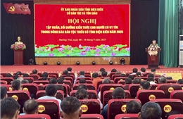 Điện Biên: Tập huấn, bồi dưỡng kiến thức cho người có uy tín