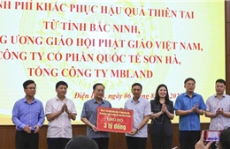 Hơn 4,6 tỷ đồng ủng hộ người dân bị thiệt hại do thiên tai tại Điện Biên