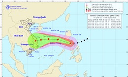 Bão Goni sẽ hạ cấp sau khi vào Philippines, dự báo đổ bộ Đà Nẵng đến Phú Yên vào 4/11