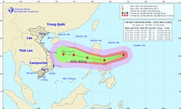 Siêu bão Goni giật cấp 17 sắp vào biển Đông 