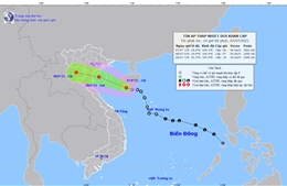 Áp thấp nhiệt đới vào vịnh Bắc Bộ sẽ mạnh thêm, miền Bắc sẽ có mưa lớn