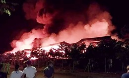 Tập đoàn Dệt may Viêt Nam thông tin về vụ hỏa hoạn tại Nhà máy sợi Vinatex Phú Cường