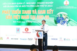 Nỗ lực phát triển xanh, hiện thực hoá cam kết của Việt Nam tại COP26