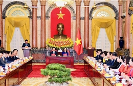 Quyền Chủ tịch nước Võ Thị Ánh Xuân gặp mặt Hội Doanh nhân trẻ Việt Nam 