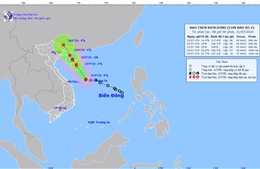 Áp thấp nhiệt đới mạnh lên thành bão số 2 