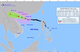 Siêu bão số 3 giật cấp 17, cách Quảng Ninh 420 km