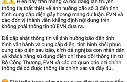 EVN &#39;bác&#39; tin cắt điện 99% tại Hà Nội tối 7/9