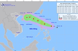 Ứng phó với bão TORAJI gần biển Đông