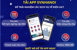 App EVNHANOI - &#39;Trợ thủ&#39; đắc lực giúp người dân kiểm soát điện năng