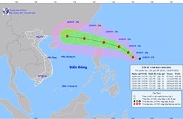 Bão RAGASA rất mạnh, tăng cấp nhanh hướng vào Biển Đông