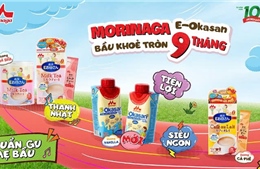 Cải tiến mới &#39;chuẩn gu&#39; mẹ bầu từ Morinaga E-Okasan