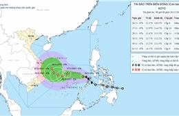 Chủ động ứng phó bão KOTO đang hướng vào miền Trung 