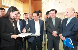 Phó Thủ tướng Bùi Thanh Sơn kiểm tra tiến độ Hội chợ Mùa Xuân 2026