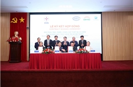 Ký kết hợp hợp đồng cung cấp thiết bị cơ điện dự án Nhà máy thuỷ điện Trị An mở rộng 