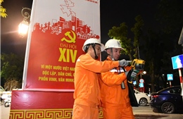 Sẵn sàng ở mức cao nhất nhằm bảo đảm cấp điện liên tục, an toàn phục vụ Đại hội Đảng 