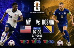 Lịch sử đối đầu Mỹ vs Bosnia (vòng 32 đội World Cup 2026): Tuyển Mỹ áp đảo
