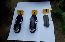 Tìm thấy giày, tất của nghi phạm sát hại hai vợ chồng ở Hưng Yên
