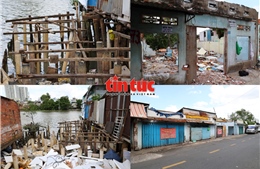 TP Hồ Chí Minh: Người dân bàn giao mặt bằng để chỉnh trang bờ Bắc kênh Đôi