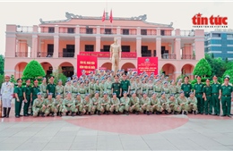 Bệnh viện dã chiến số 7 báo công dâng Bác trước ngày sang Nam Sudan