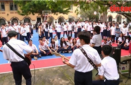 Giờ ra chơi không điện thoại: Học sinh tìm lại niềm vui tuổi học trò