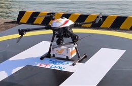 TP Hồ Chí Minh: Giao hàng bằng thiết bị bay không người lái giữa Cần Giờ và Vũng Tàu