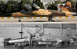 Máy bay Iran tự sản xuất nghi &#39;nhái&#39; chiến đấu cơ thập niên 70 của Mỹ