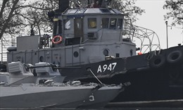 Điện Kremlin kín tiếng về số phận 3 tàu chiến Ukraine Nga bắt giữ
